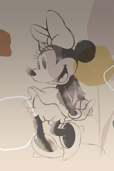 Mickey & Minnie Formes Organiques