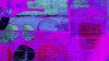 Cells Wrapping pink-blue - View 1