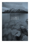 Word Lake Silence Steel
