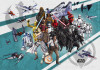 Star Wars Cartoon Collage Wide - View 1