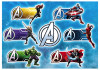 Avengers Plates - View 1