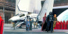 Star Wars Classic RMQ Death Star Shuttle Dock - View 1