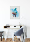 Frozen Anna Aquarell