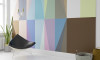 Gem Stone Rhombus apricot-blue-mocca - View 1