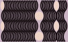 Wave rose-black-apricot - View 1