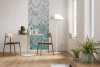 Herringbone Mint Panel - View 1