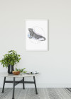 Iguana Watercolor
