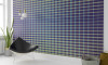 Chequered blue-beige - View 1