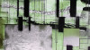 Squares Dropping grey-green - View 1