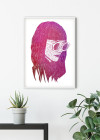 Grid Pink