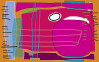 Composition 5 orange-pink - View 1