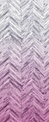 Herringbone Pink Panel - View 1
