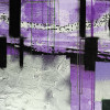 Squares Dropping grau-violett