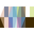 Gem Stone Rhombus apricot-blue-mocca - Thumbnail View 1