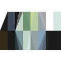 Gem Stone Rhombus black-green-bleu - Thumbnail View 1