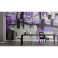 Squares Dropping grau-violett - Thumbnail View 1