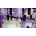 Squares Dropping grau-violett - Thumbnail View 1
