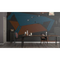 Perspective Table bleu-grey-mocca - Thumbnail View 1