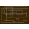 Mills Board Mondial whiteice-mocca - Thumbnail View 1