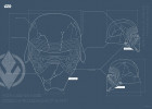 Star Wars EP9 Blueprint Kylo Helmet