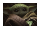 Star Wars Mandalorian The Child Cute Face