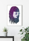 Grid Violet
