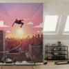 Marvel Spider-Man Swinging Through the Air - View 1