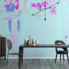 Rhombus Hiding bleu-pink - View 1