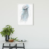 Jellyfish Watercolor - View 1