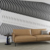 Comb bleu-blackwhite - View 1