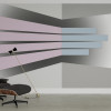Perspective Fanning rose-bleu-grey - View 1