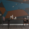 Perspective Table bleu-grey-mocca - View 1