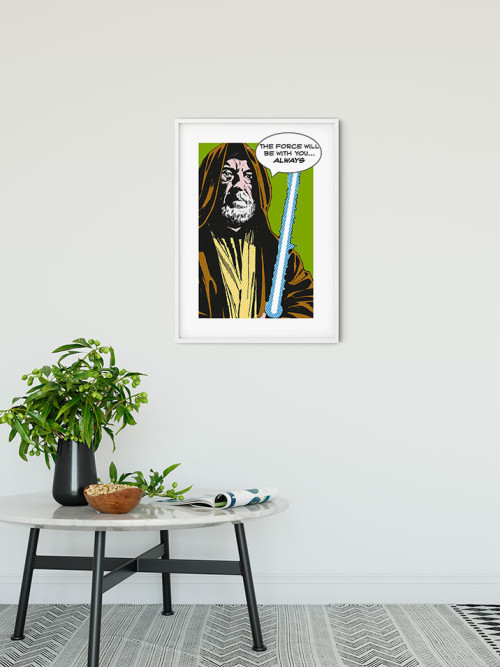 Star Wars Classic Comic Quote Obi Wan - Slider Item - View 1