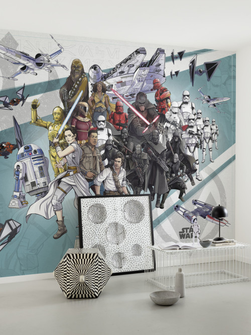 Star Wars Cartoon Collage Wide - Slider Item - View 1
