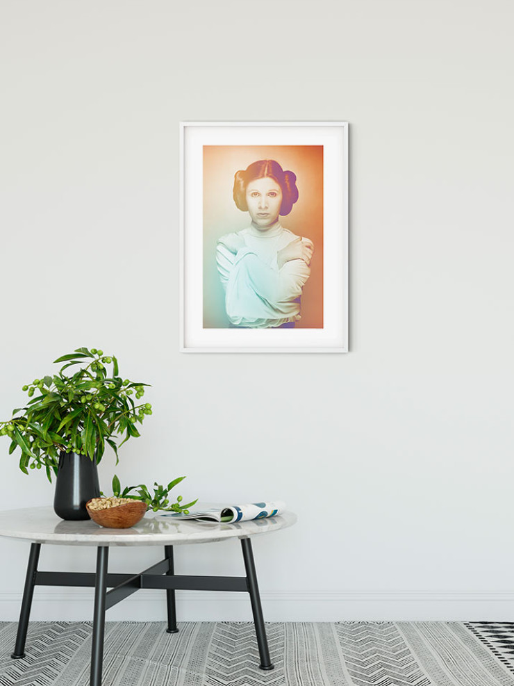 Star Wars Classic Icons Color Leia