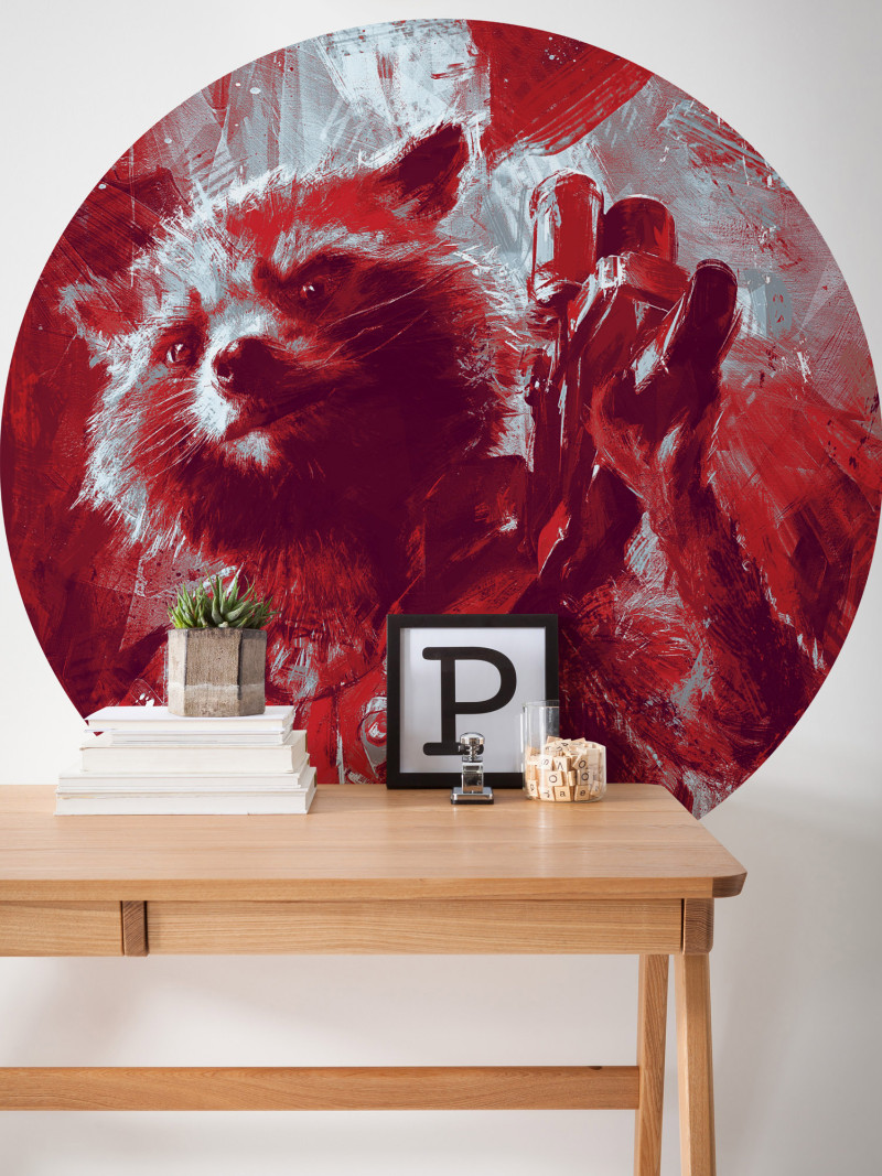 Avengers Painting Rocket Raccoon - View 1