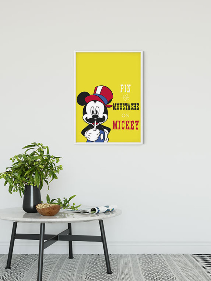 Mickey Mouse Moustache - View 1