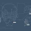 Star Wars EP9 Blueprint Kylo Helmet - Thumbnail View 1