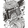 Star Wars Lines Dark Side Vader - Slider Item - View 1
