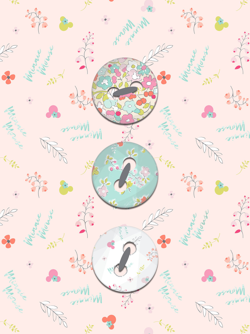 Minnie Mouse Buttons - Thumbnail View 1
