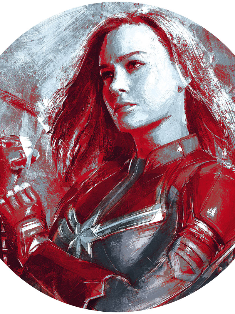 Avengers Painting Captain Marvel - Thumbnail View 1