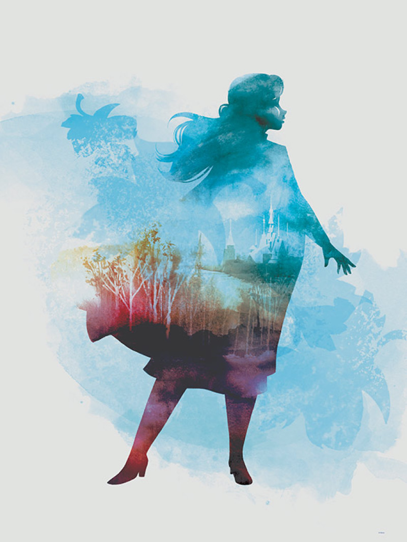 Frozen Anna Aquarell - Thumbnail View 1