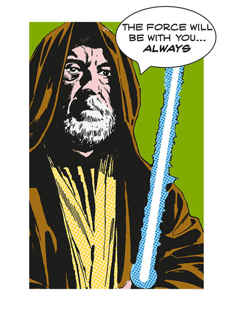 Star Wars Classic Comic Quote Obi Wan - Thumbnail View 1