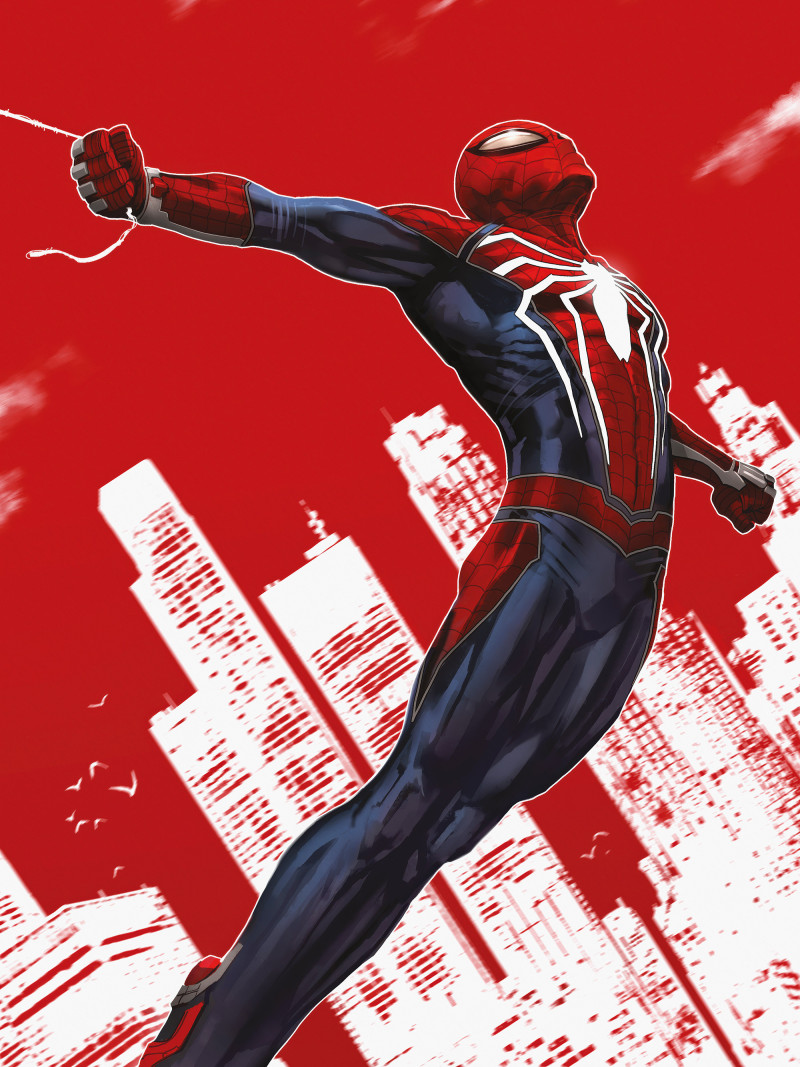 Marvel Spider-Man Red Swing - Thumbnail View 1