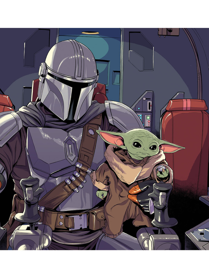 Star Wars Mandalorian The Child Cockpit - Thumbnail View 1