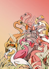 Flamingos and Lillys - View 1