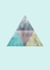 Triangles Top Blue