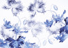 Blue Silhouettes - View 1