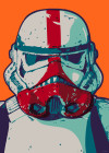 Star Wars Mandalorian Pop Art Stormtrooper
