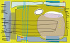 Composition 5 yellow-ocker - View 1